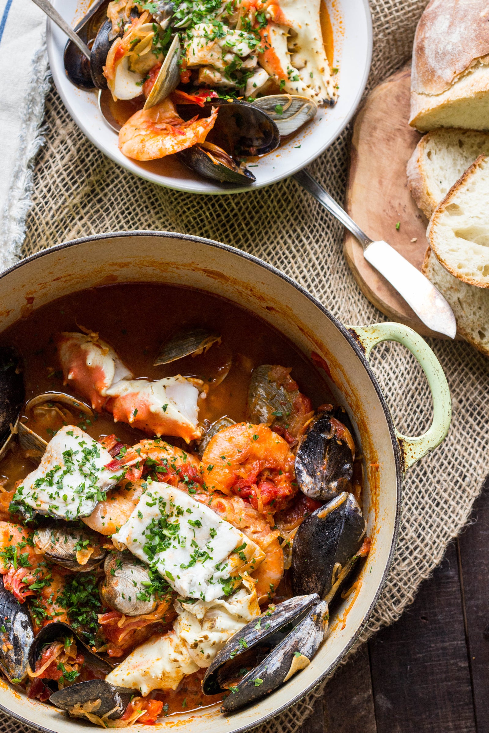 Cioppino with Barramundi