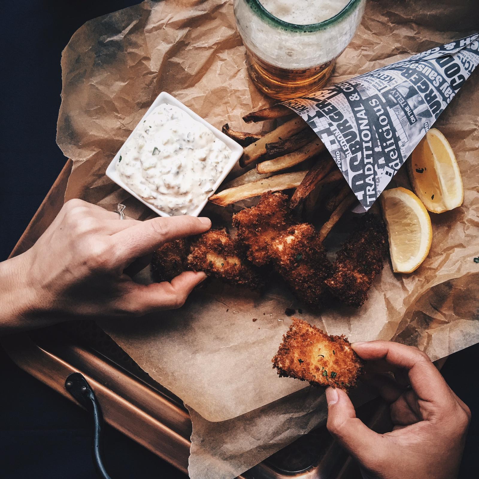 Easy Barramundi Fish n’ chips