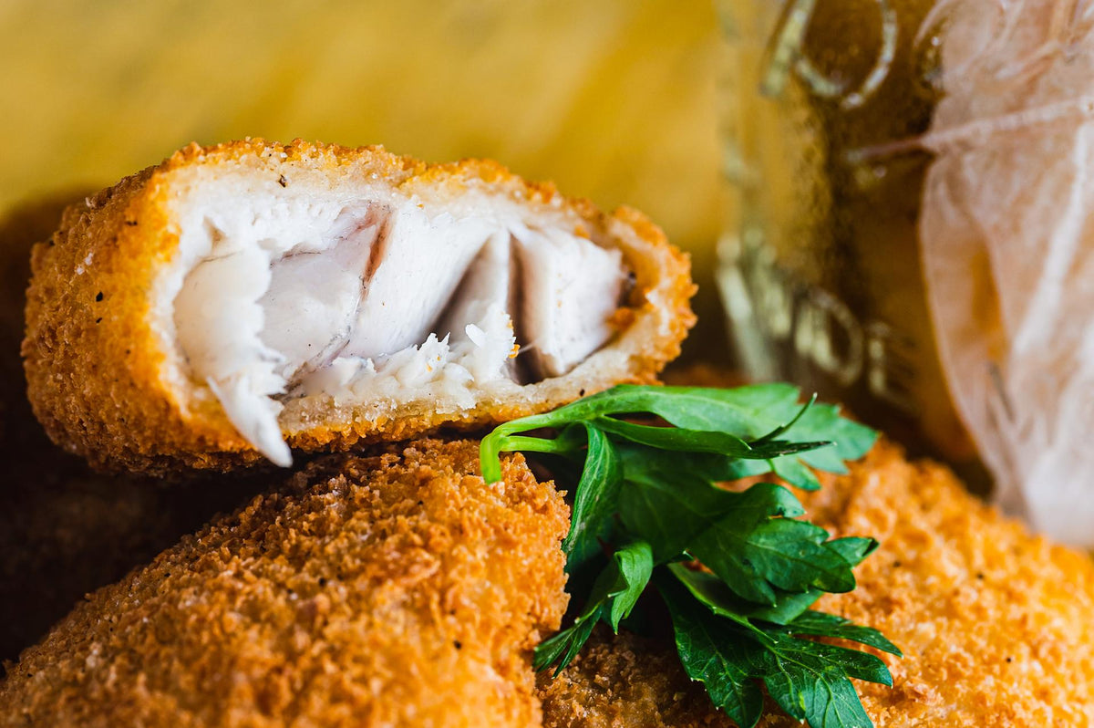 The Better Fish® Crispy Barramundi Tenders | Lightly Breaded White Fish Tenders | 12g Protein |