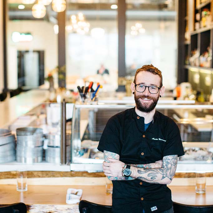 Chef Austin Navarre, Chelsea Farms Oyster Bar