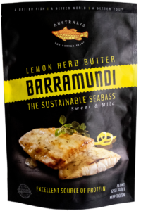 Australis Barramundi 12oz Lemon Herb Butter