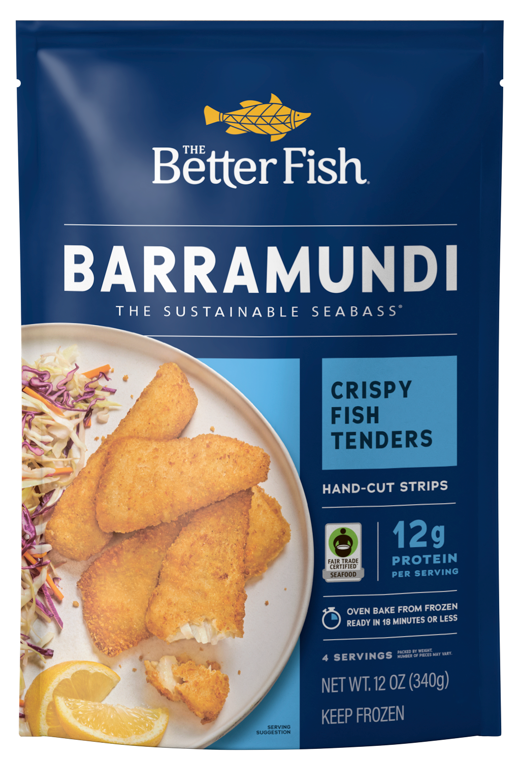 Packaging Crispy Fish Tenders